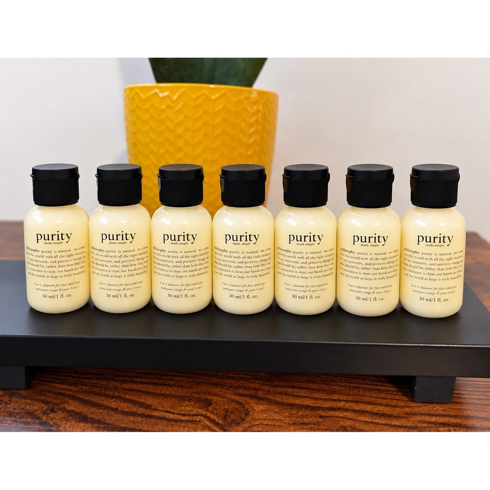 Philosophy Purity Made Simple 3-in-1 Facial Cleanser  1oz Lot of 7